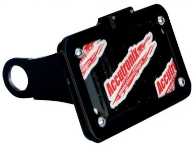 H-D STREET 750 SIDE MOUNT PLATE, VERTICAL or HORIZONTAL (Black Finish)