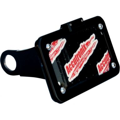 Sportster, 05-Up SIDE MOUNT PLATE, VERTICAL or HORIZONTAL (Black Finish)