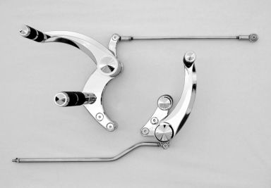 DYNA, DIAMOND, DYNA, W/O MASTER CYLINDER "STANDARD" LENGTH (Chrome)