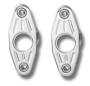 FXR SWINGARM PIVOT BLOCKS, 82-Up Milled (Polished Finish)