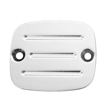 Milled Front M/C cover, 96-09 BT & 96-03 XL (Chrome Finish)